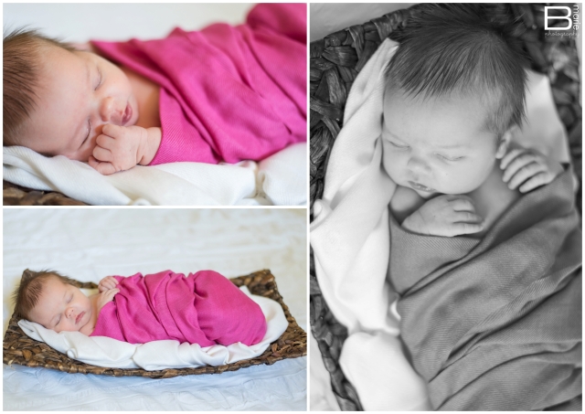 Nacogdoches photographer Houston newborn portrait session with little baby girl